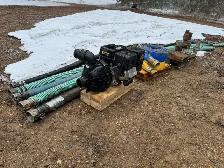 3' Water Pump and Hoses