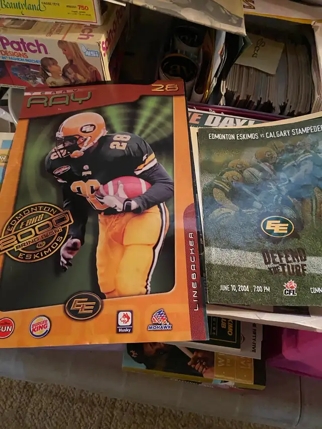 Collectable Edmonton, Eskimo, posters, 15 large and some small - Photo 3