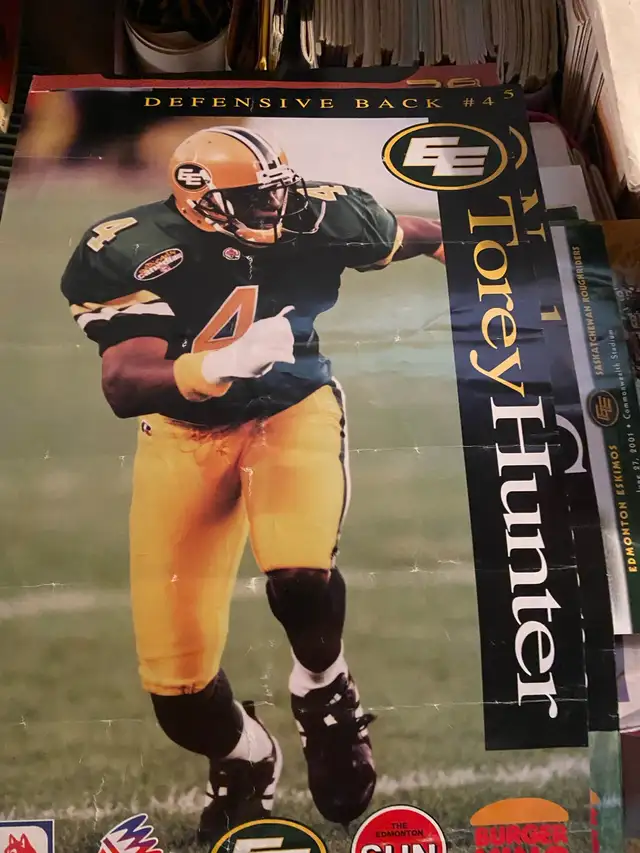 Collectable Edmonton, Eskimo, posters, 15 large and some small - Photo 4