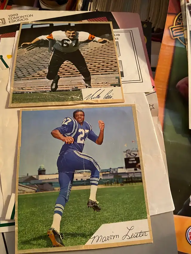 Collectable Edmonton, Eskimo, posters, 15 large and some small - Photo 5