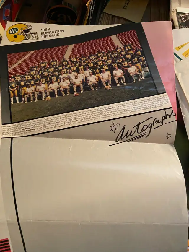 Collectable Edmonton, Eskimo, posters, 15 large and some small - Photo 6