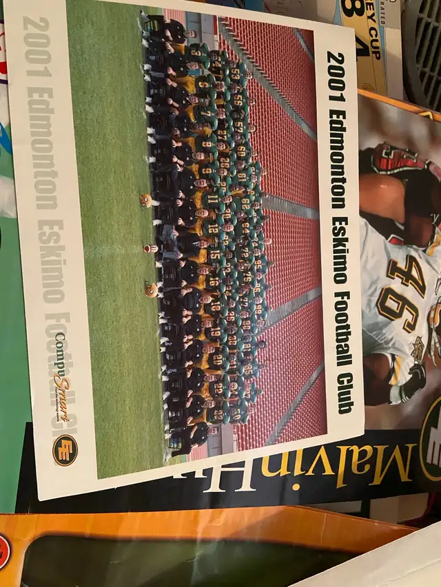 Collectable Edmonton, Eskimo, posters, 15 large and some small - Photo 7