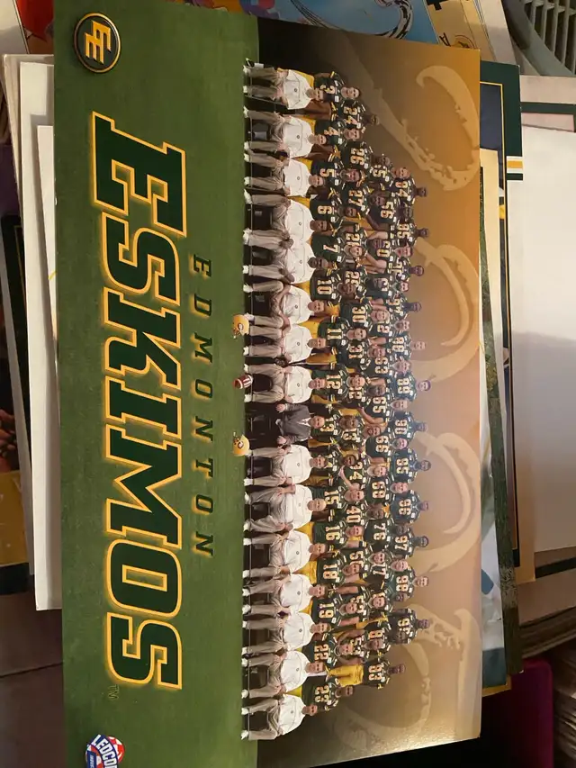 Collectable Edmonton, Eskimo, posters, 15 large and some small - Photo 9