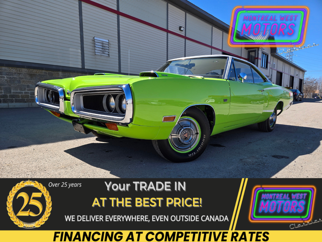 1970 Dodge SUPER BEE 383 MAGNUM / MATCH NUMBER Vrai Super Bee ! - Photo 3