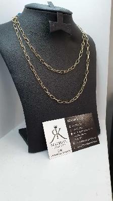 14k yellow gold chain # 385_16 - Photo 3