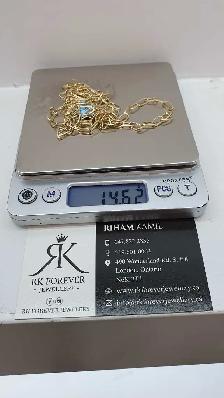 14k yellow gold chain # 385_16 - Photo 6