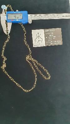 14k yellow gold chain # 385_16 - Photo 8