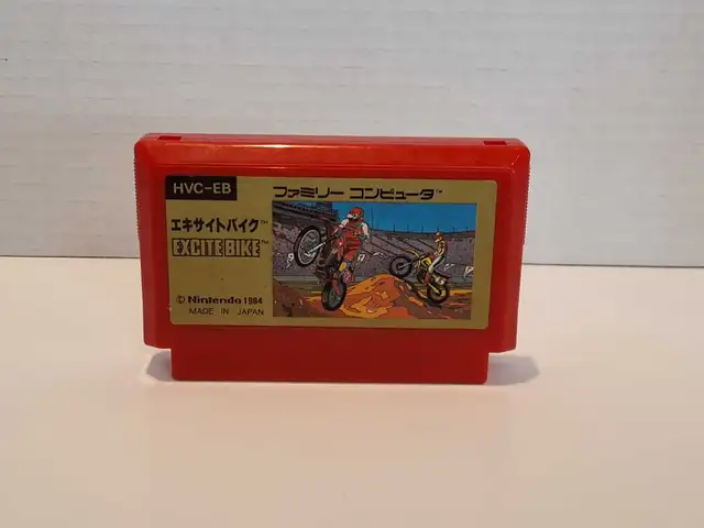 Nintendo Famicom Excitebike - Japanese