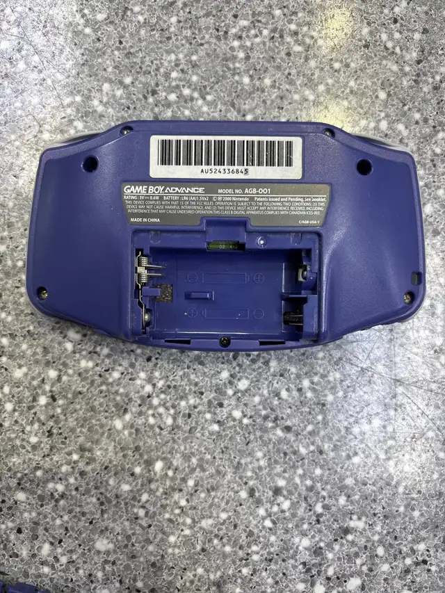 Gameboy Advance (GBA) AGB-001 Purple - Photo 3