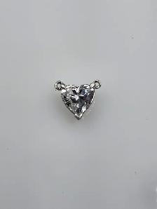 Heart Shaped Lab Grown Diamond - 0.50ct (#2958)