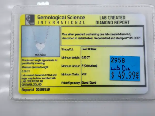 Heart Shaped Lab Grown Diamond - 0.50ct (#2958) - Photo 5