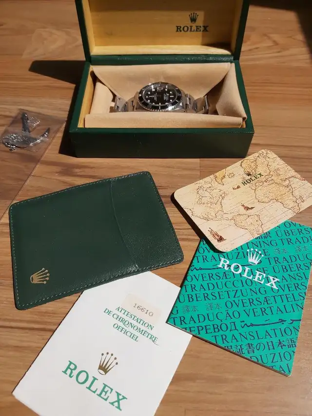 ROLEX SUBMARINER S.STEEL, YEAR 1995 WITH CERTIFICAT-À VENDRE... - Photo 4