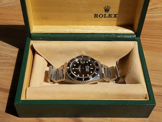 ROLEX SUBMARINER S.STEEL, YEAR 1995 WITH CERTIFICAT-À VENDRE... - Photo 5