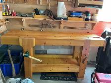 HEAVY DUTY 73" WOODWORKING BENCH