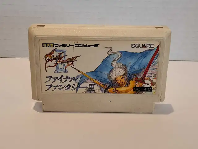 Nintendo Famicom Final Fantasy III - Japanese