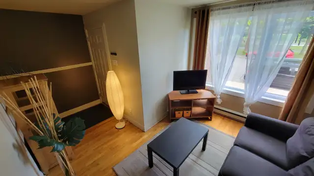 Magnifique 3 1/2 à louer TOUT INCLUS   jardin