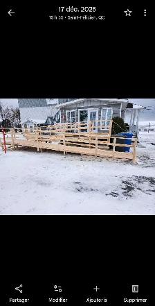 Rampe pour handicapés