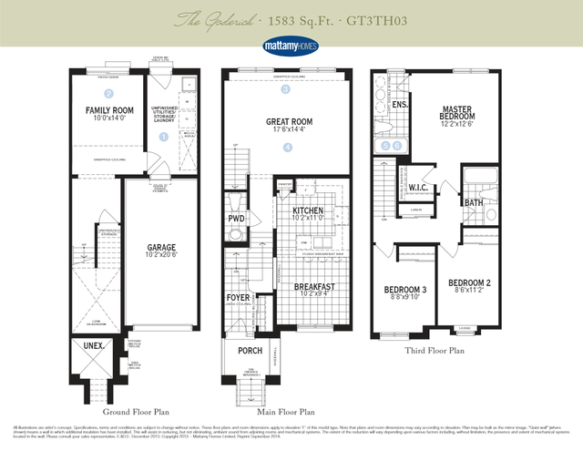 3 Beds   Den, 2.5 Baths Townhouse Near Mount Pleasant GO - Photo 2