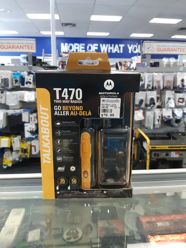 Motorola T470 Two-Way Radios @Cashopolis!! - Photo 2