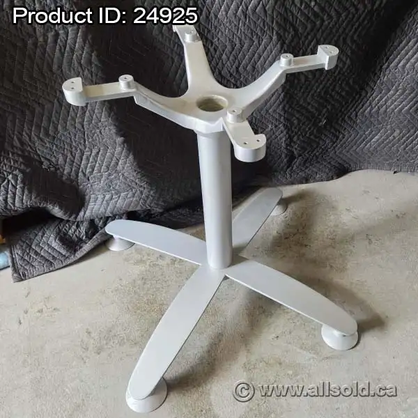 Silver Heavy Duty Round Table Base for 48' Table