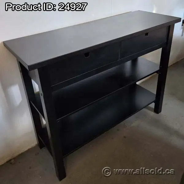 Black Ikea Norden Kitchen Sideboard or Occasional Hallway Table