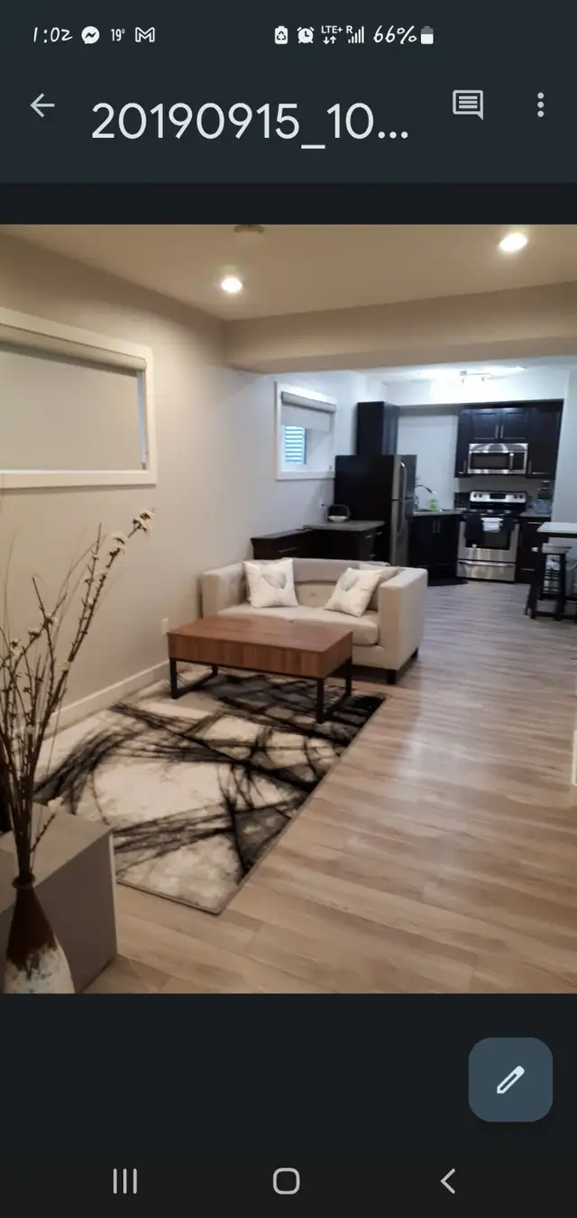 Separate entrance to one bedroom basement with your own laundry - Photo 3