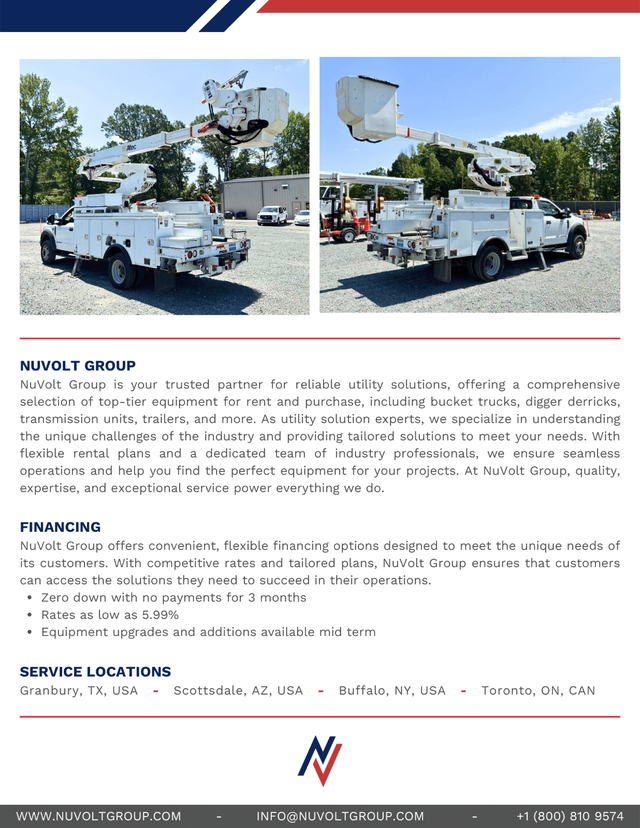 2019 Ford F550 Altec AT41-MH Bucket Truck - Photo 2