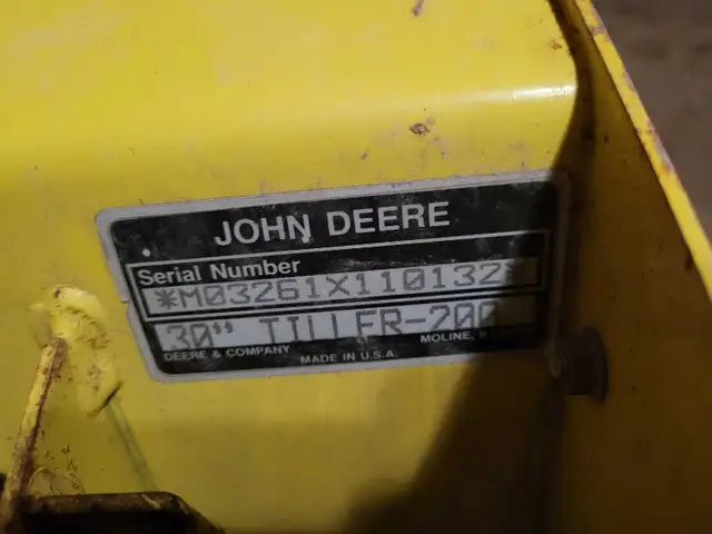 garden tiller for john deere tractor. - Photo 5
