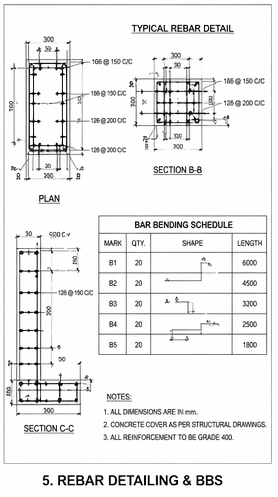 Shop Drawing Services | Structural Steel, Rebar, Misc Metal & Cl - Photo 5