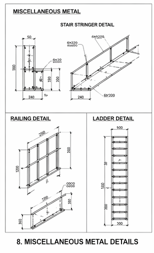 Shop Drawing Services | Structural Steel, Rebar, Misc Metal & Cl - Photo 8