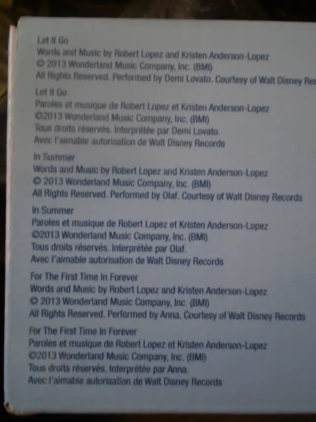 DISNEY FROZEN SING-ALONG BOOM BOX 2013 - NEW- $25 - Photo 6