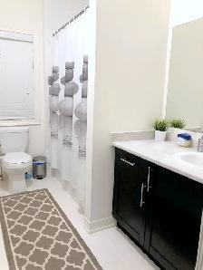 2 Rooms Immediately Available: All Inclusive, Furnished Bedroom