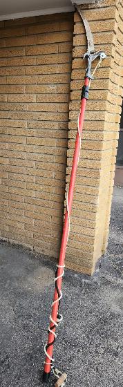 Saw for cutting the trees