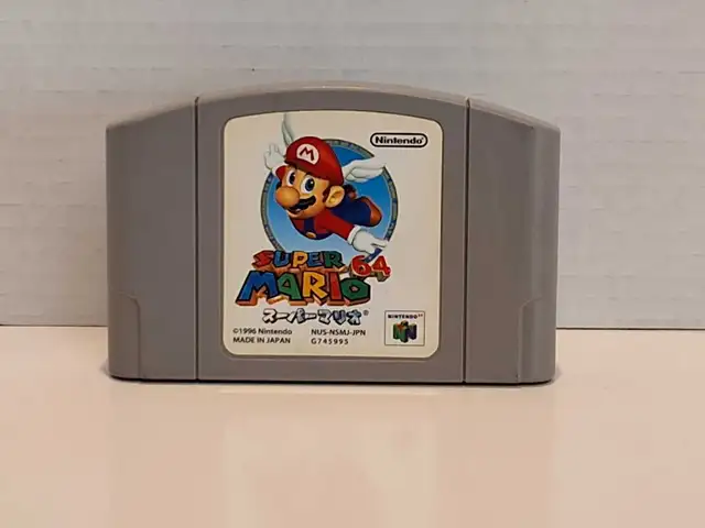 N64 Super Mario 64 - Japanese