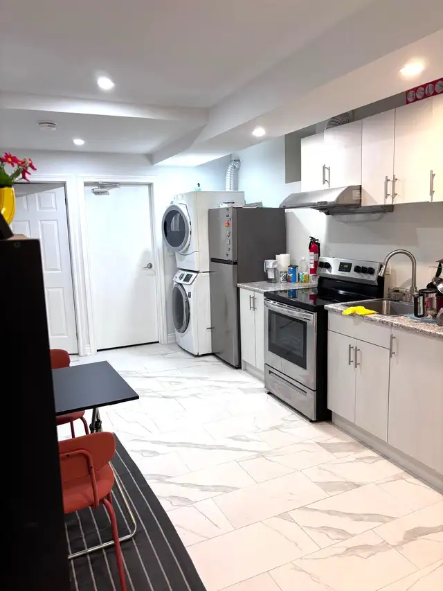 High park-New renovated 3Bdr 1Bath bsmt  apt ,Dog & Cat friendly - Photo 2