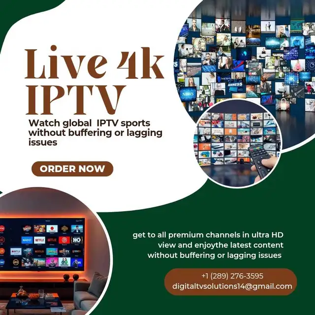 4K I.P.T.V with zero buffering