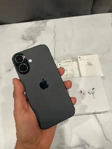 iPhone 16 128gb 91% battery Airpods/Adapter Pkg/Delivery