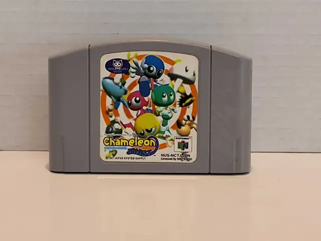 N64 Chameleon Twist - Japanese