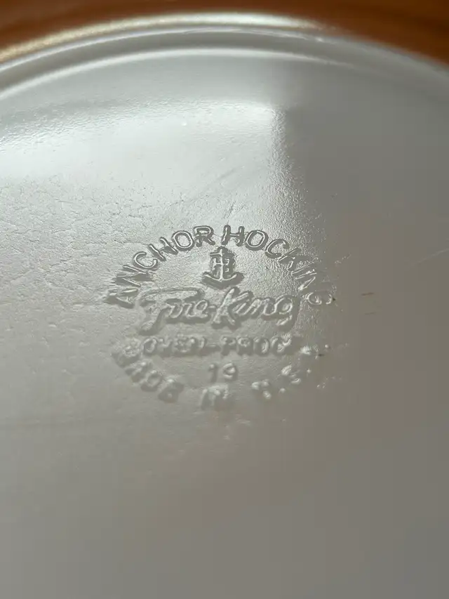 Vintage Anchor Hocking Fire King Peach Dinner Ware - Photo 6