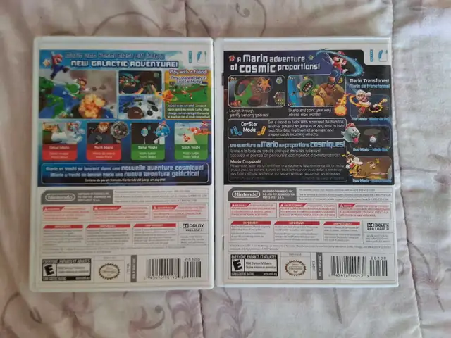 jeux mario galaxy 1 et 2. LIVRAISON POSSIBLE. 20$ chaque - Photo 4