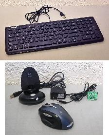 Asus Keyboard (Wired)   Logitech Cordless Mouse