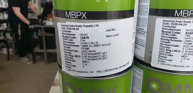 1955 Nash/ metropolitan Blue and White paint - Photo 3