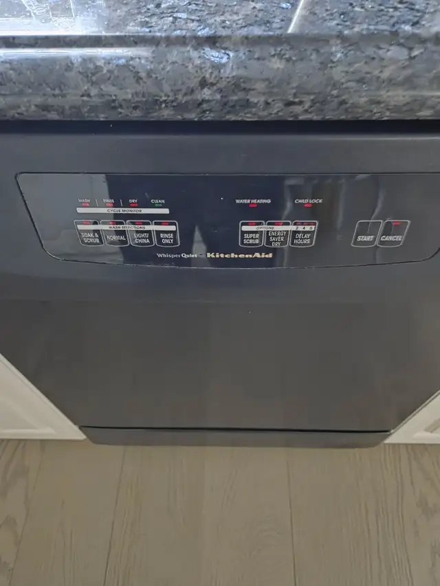 KITCHENAID WHISPER QUIET DISHWASHER