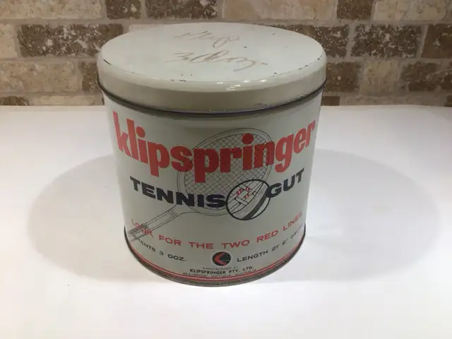 Vintage Tennis Gut tin 1950’s-60’s