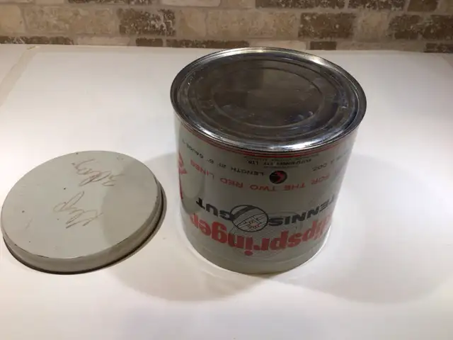 Vintage Tennis Gut tin 1950’s-60’s - Photo 4