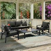 Brand New 4-Piece Heavy Duty Steel Patio Furniture Set $799
