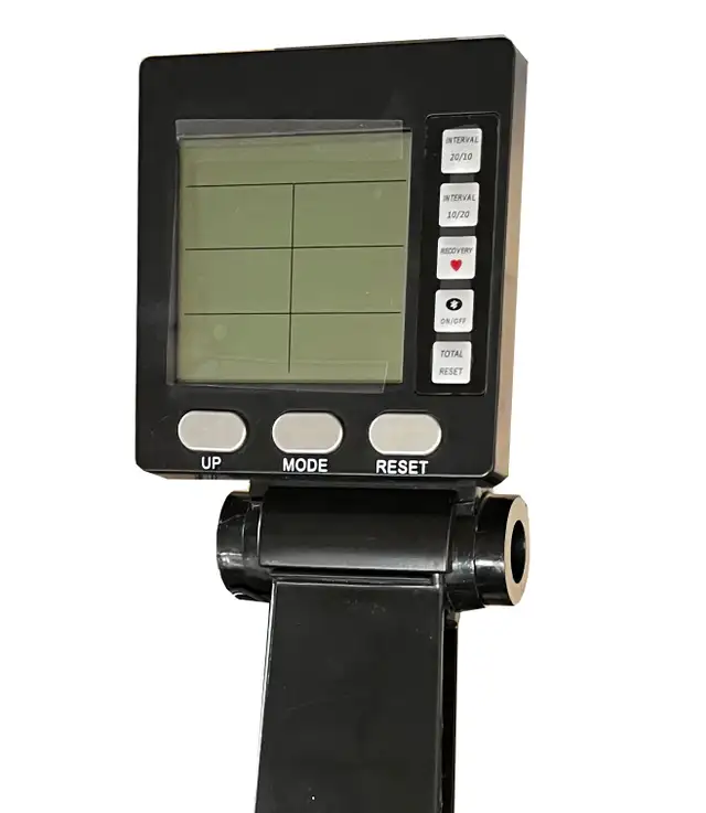 Rowing machine wind resistance gym silent fitness LCD 032239 - Photo 7