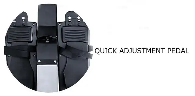 Rowing machine wind resistance gym silent fitness LCD 032239 - Photo 9