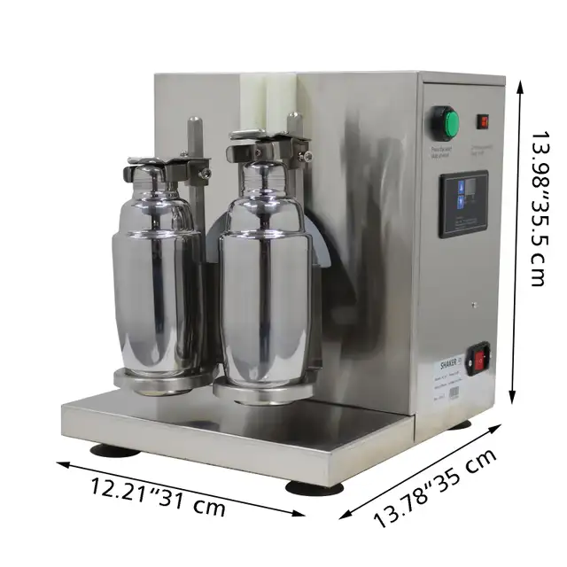 110v Double-Cup Auto Milk Tea Cocktail Shaker Machine 134499 - Photo 9