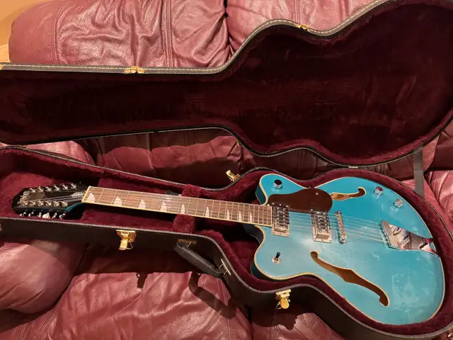 Eastwood Classic 12 String Semi-Hollow Body - Excellent - OHSC - Photo 9